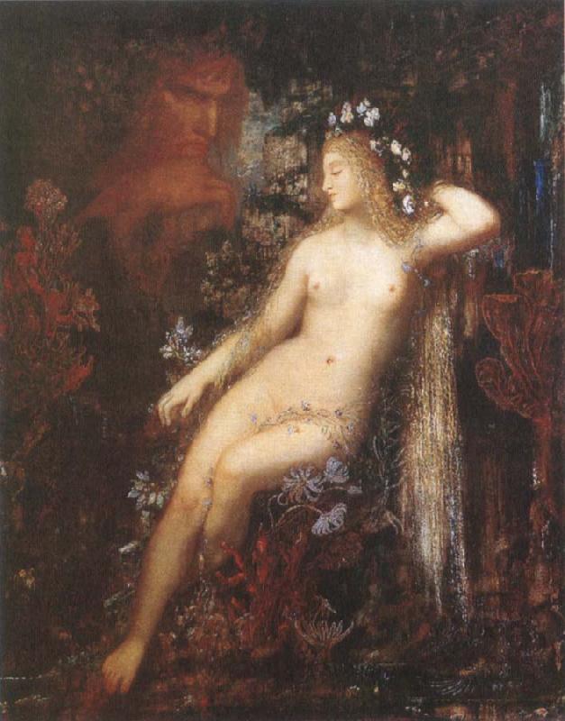 Gustave Moreau Galatea oil painting image